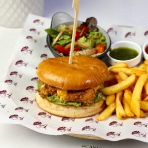 Burger Poulet croustillant